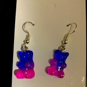 Gummy bear earrings
